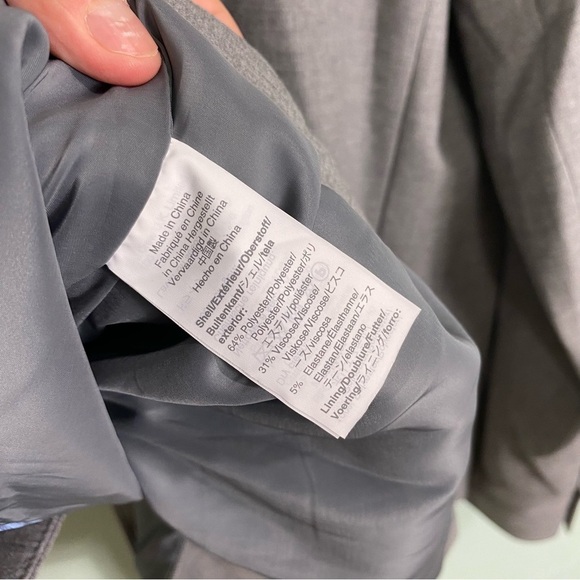 J Crew Regent Blazer Gray K5961 Sz 20 - Picture 7 of 7